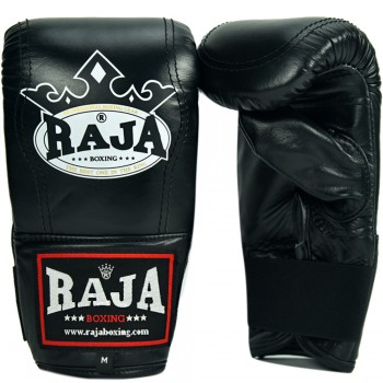 Raja Boxing Снарядные Перчатки Тайский Бокс Черные